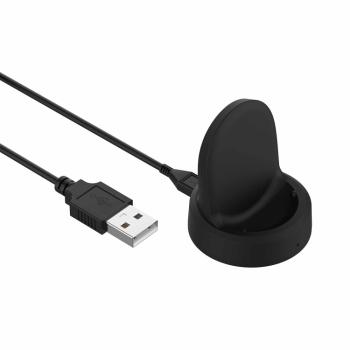 Valmento® USB Vertikaler Magnetischer Ladehalter für Samsung Galaxy Watch5 / Watch5 Pro – Schwarz