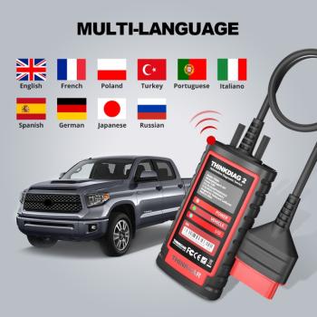 Thinkcar ThinkDiag 2 OBD2 Bluetooth 5.0 Diagnosegerät – Alle Systeme & 15+ Reset-Funktionen