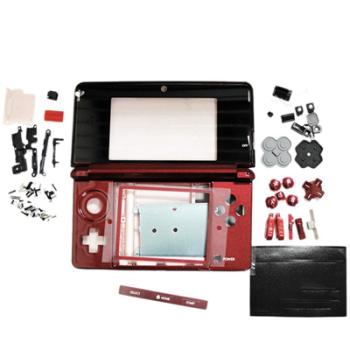 Valmento GameShell Pro – Ersatz-Vollgehäuse für Nintendo 3DS (Rot, Blau, Schwarz verfügbar)