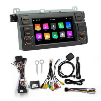Valmento BMW E46 7" GPS-Navigation Android 13 – 2+64GB, CarPlay & Android Auto