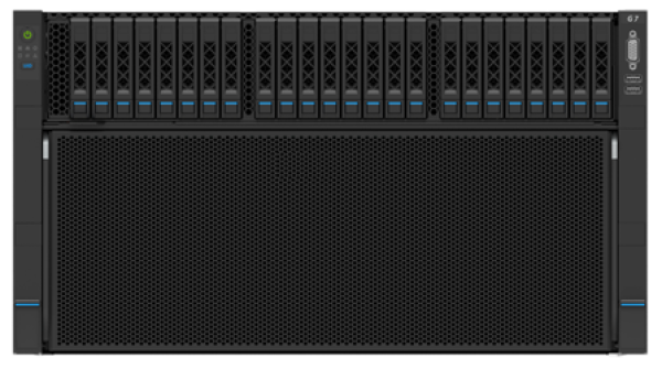 KR6298-X2 – 6U 8-OAM AI-Server mit Intel® Habana® Gaudi®2