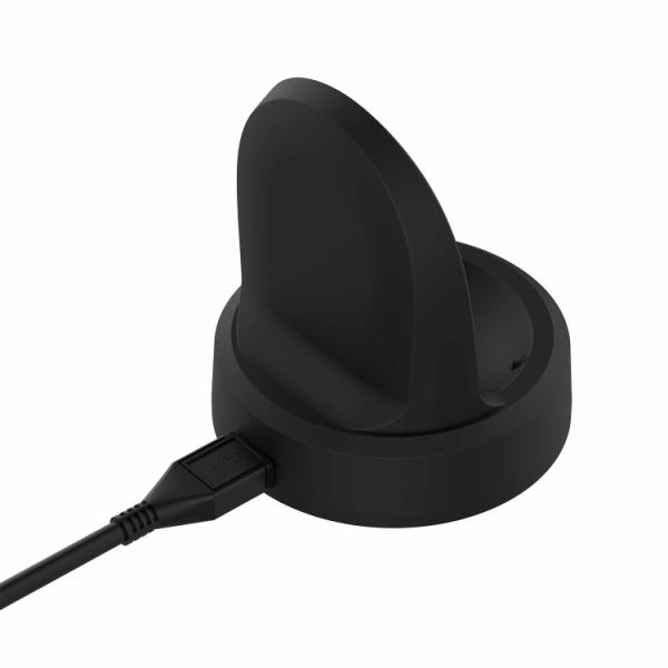 Valmento® USB Vertikaler Magnetischer Ladehalter für Samsung Galaxy Watch5 / Watch5 Pro – Schwarz