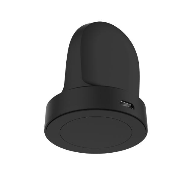 Valmento® USB Vertikaler Magnetischer Ladehalter für Samsung Galaxy Watch5 / Watch5 Pro – Schwarz
