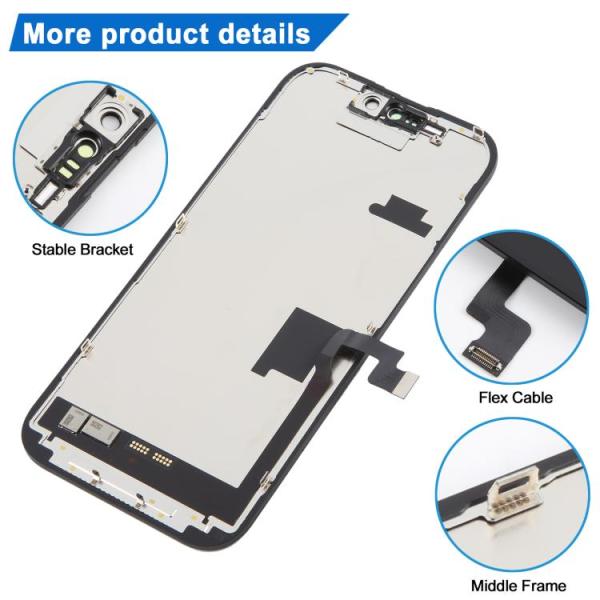 Valmento VisionPro HD – Incell LCD Display & Touchscreen Replacement for iPhone 16 Pro