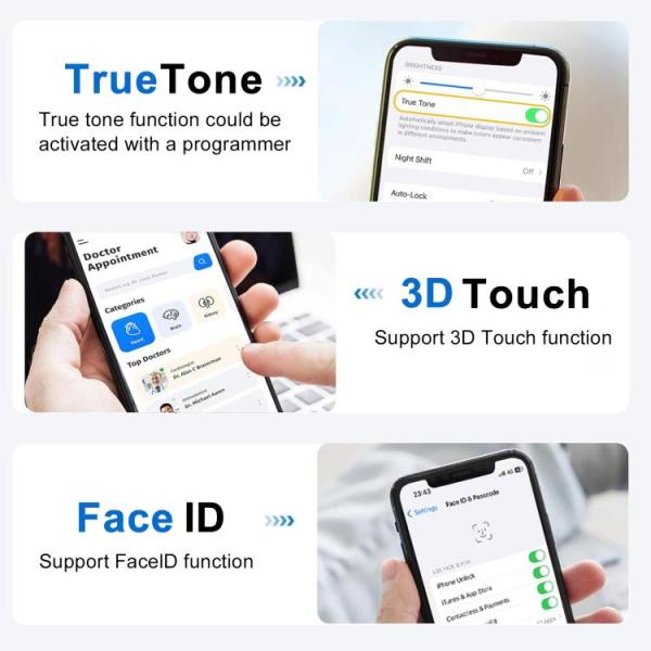 Valmento VisionPro HD – Incell LCD Display & Touchscreen Replacement for iPhone 16 Pro