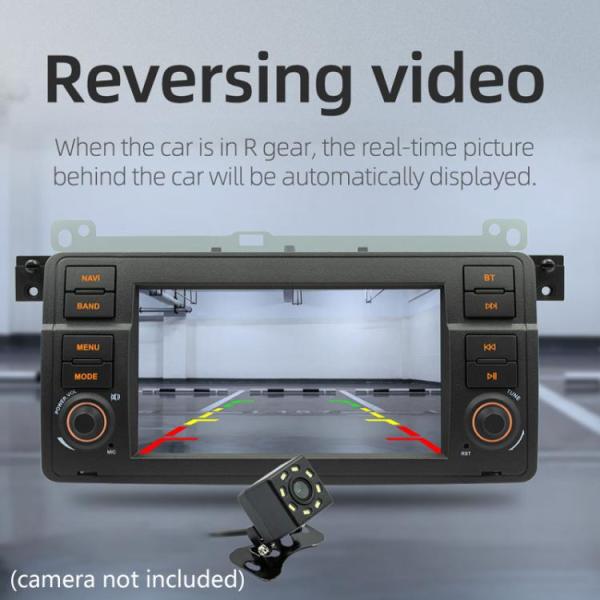 Valmento BMW E46 7" GPS-Navigation Android 13 – 2+64GB, CarPlay & Android Auto